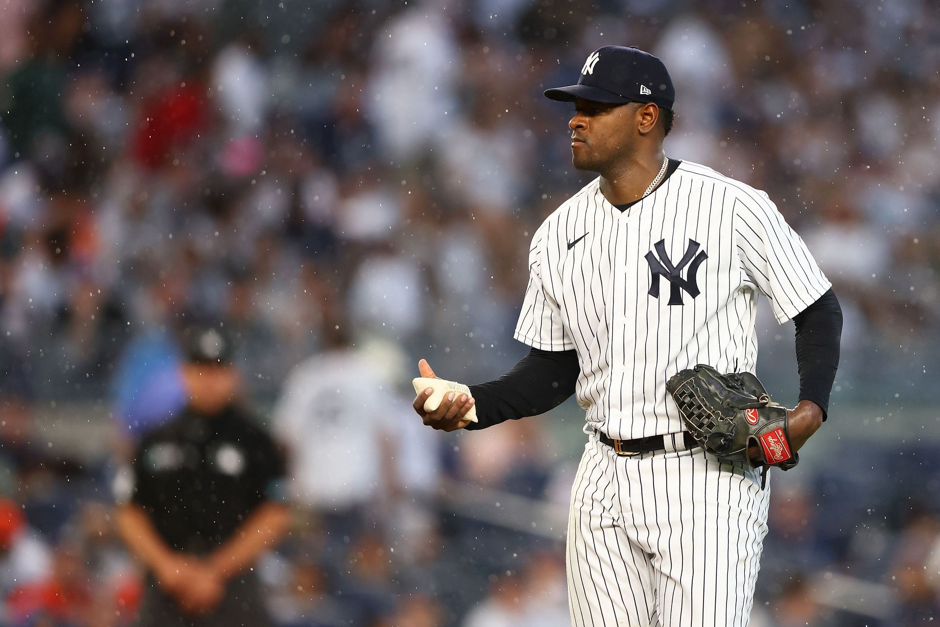 Currently at 91, Luis Severino will be in search of his 100th K on the season.