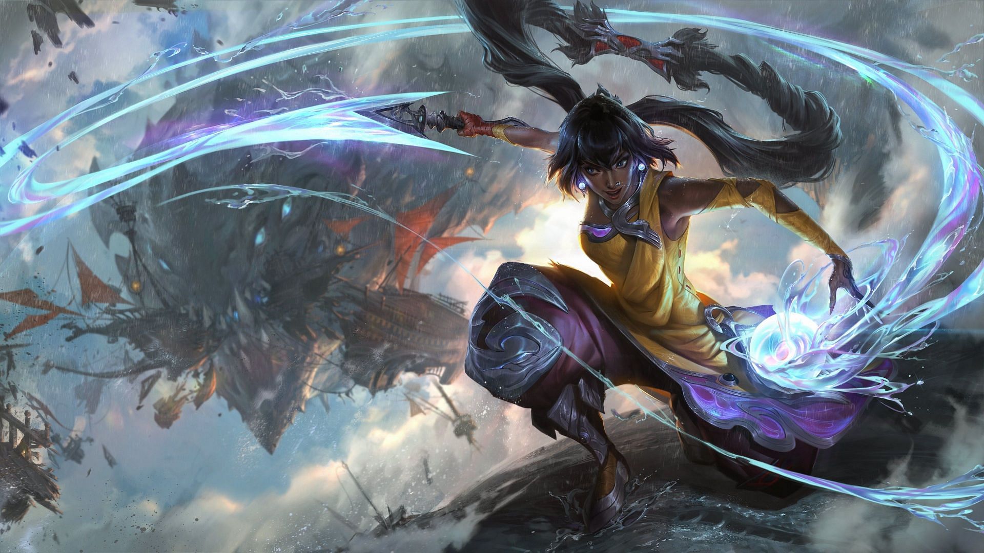 Nilah&#039;s unconventional ADC abilities make her one-of-a-kind in League of Legends (Image via Riot Games - League of Legends)