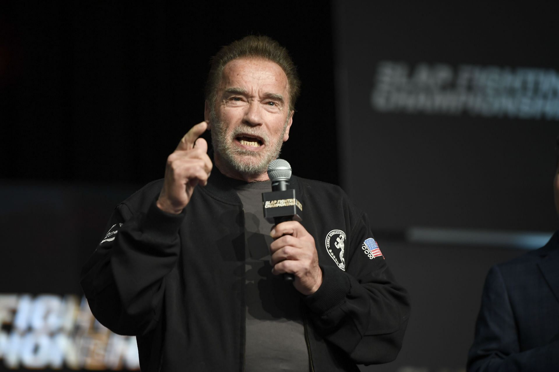 Arnold Sports Festival - Slap Fighting Championship Arnold Schwarzenegger News Conference