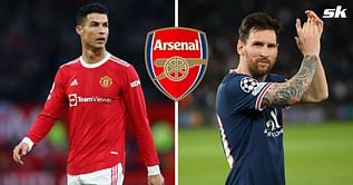 “Some of the same qualities” – Arsenal star compares his playing style to Lionel Messi and admits he looks up to ‘incredible’ Cristiano Ronaldo as well