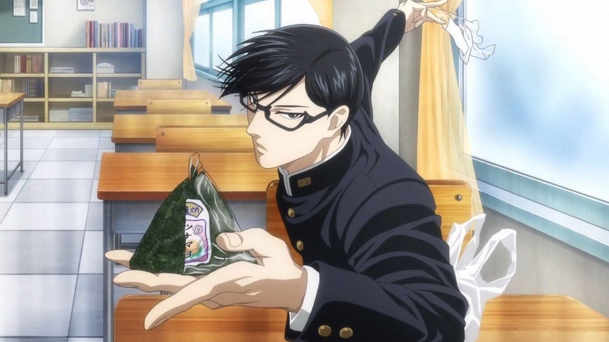 Sakamoto as seen in the anime Haven&#039;t You Heard? I&#039;m Sakamoto (Image via Sentai Filmworks/Studio Deen)