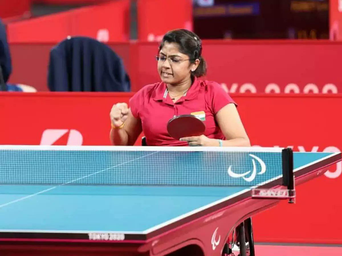 Bhavina Patel is the world No.1 in mixed doubles, Class 4. [PC: SAI]