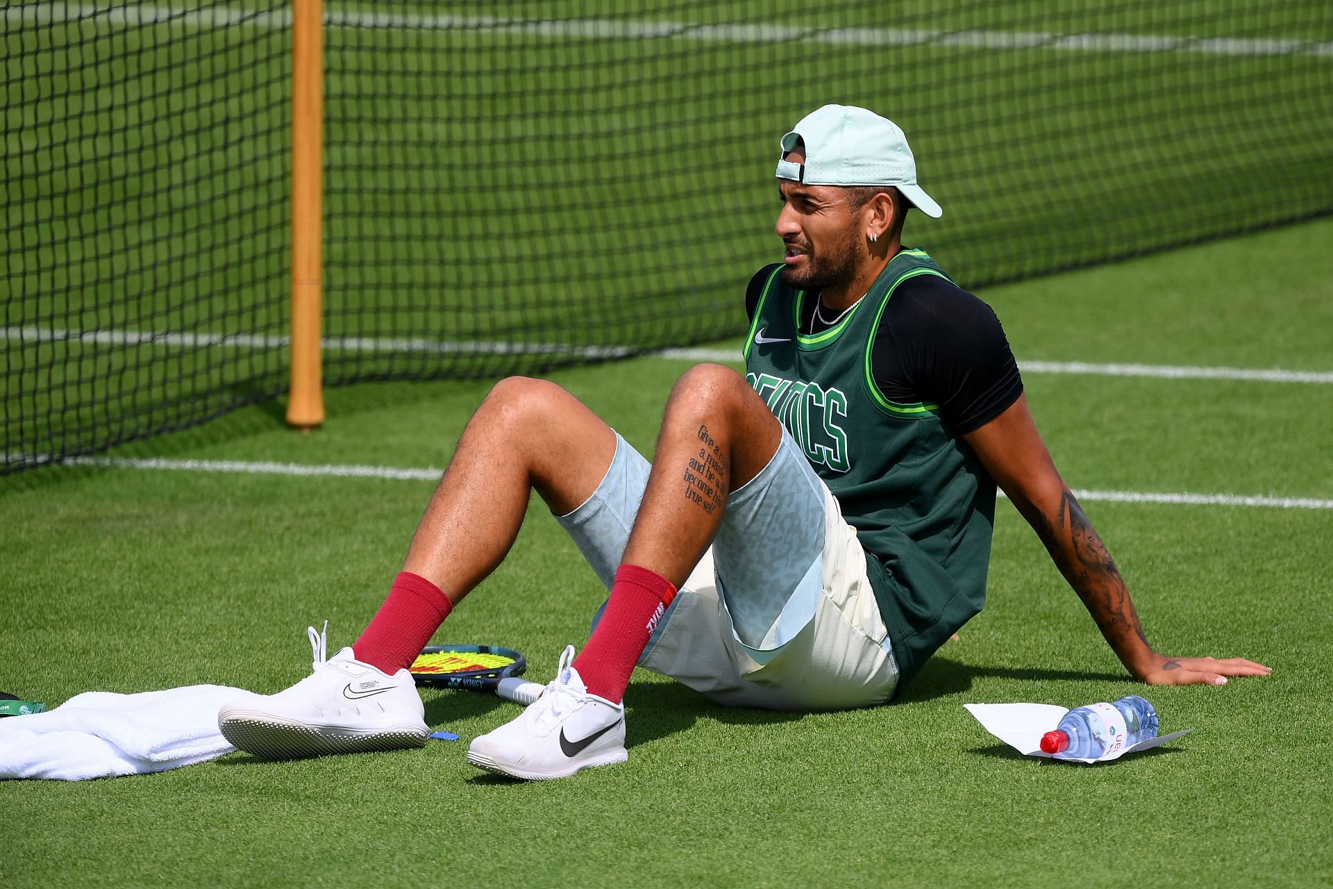 Nick Kyrgios will take on Novak Djokovic in his first Grand Slam final