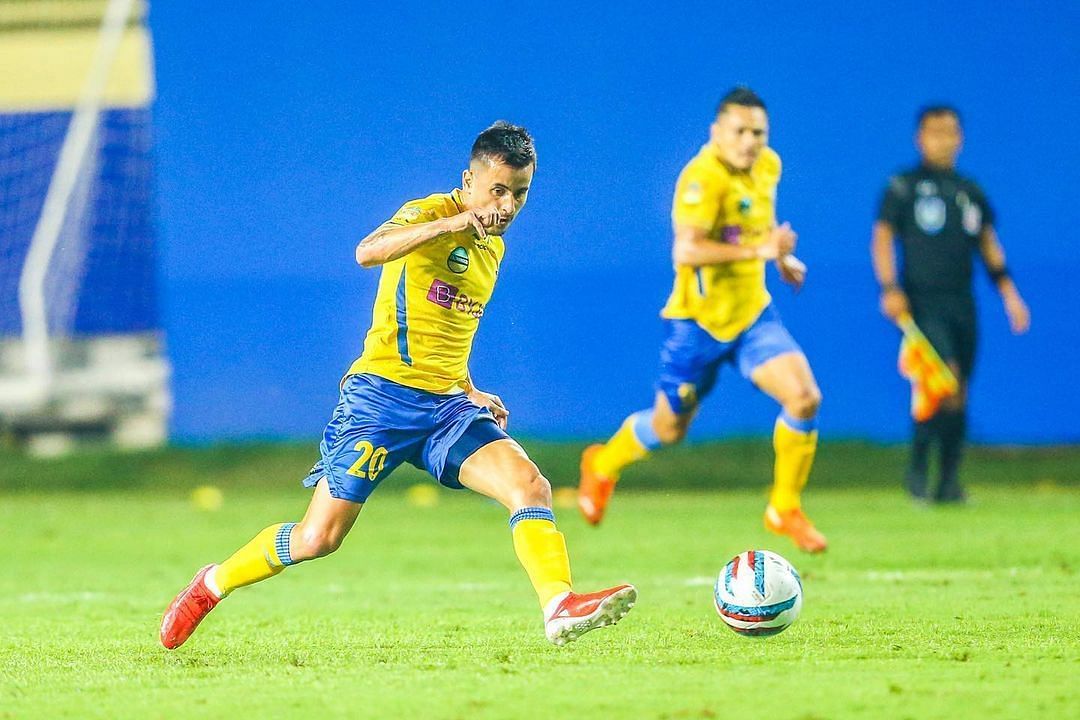 Adrian Luna was instrumental in Kerala Blasters FC&#039;s 2021-22 ISL run. (Image Courtesy: Instagram/a.luna21)