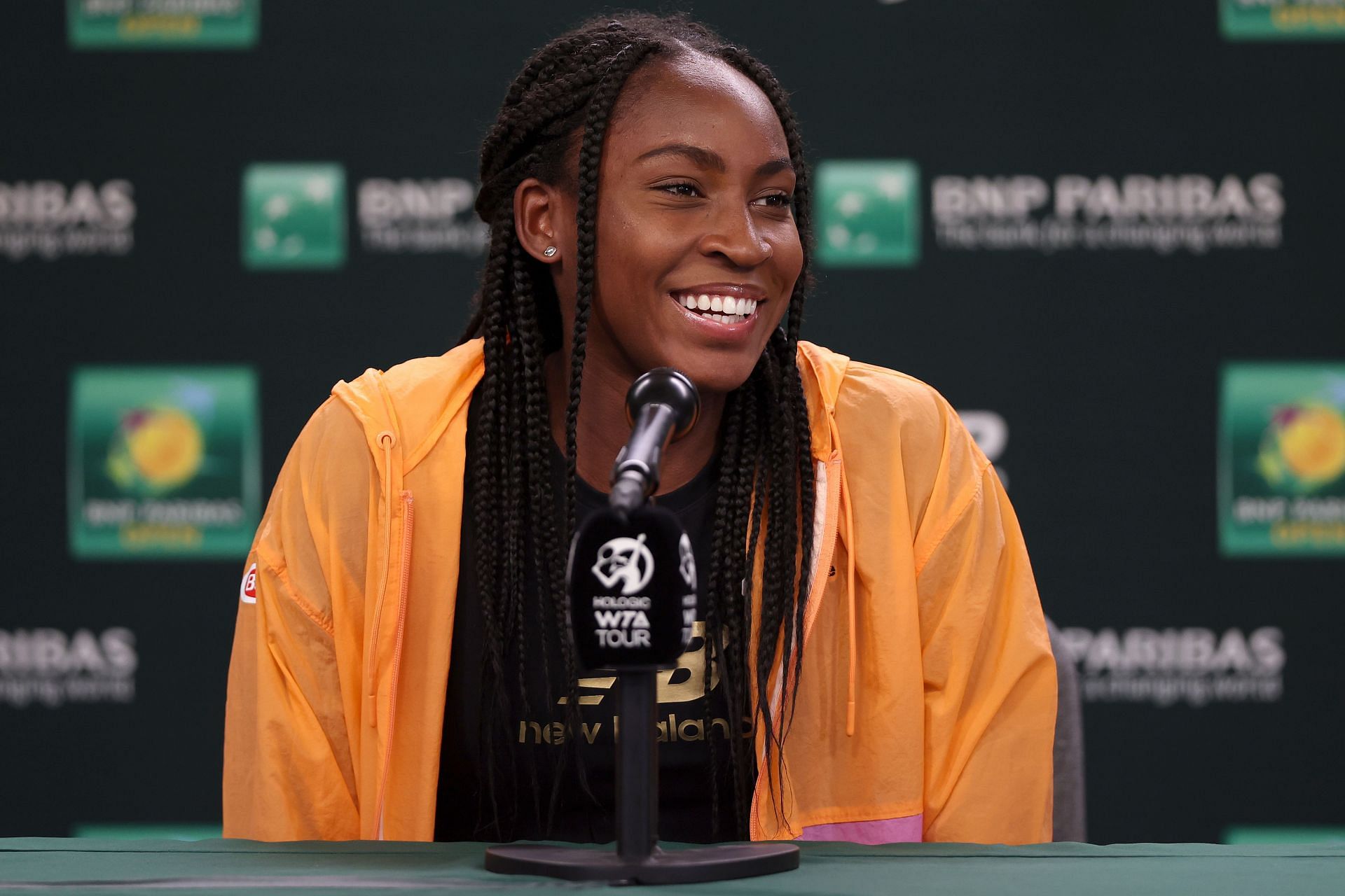 Coco Gauff has 7.6 million followers on TikTok.