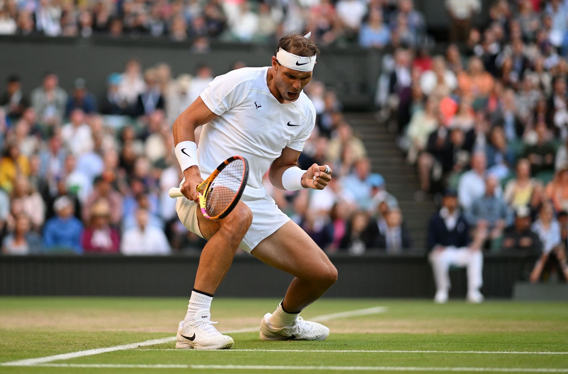 Rafael Nadal at the Championships - Wimbledon 2022