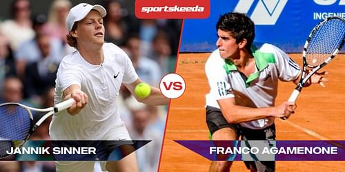 Jannik Sinner takes on Franco Agamenone in the semifinals of the Croatia Open Umag