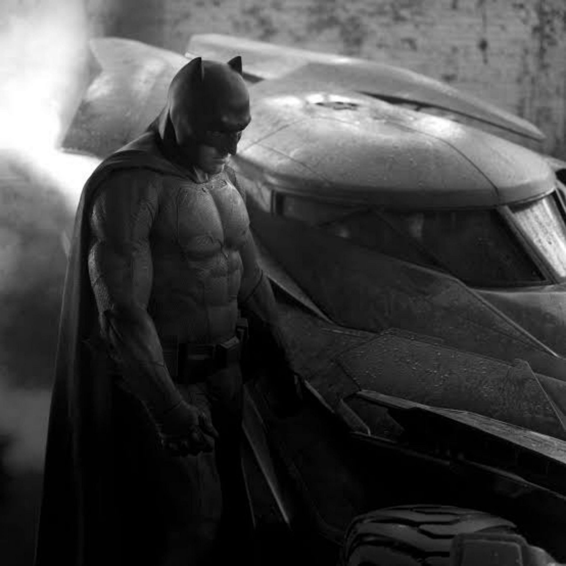 Ben Affleck as the Dark Knight (Image via Warner Bros Pictures)