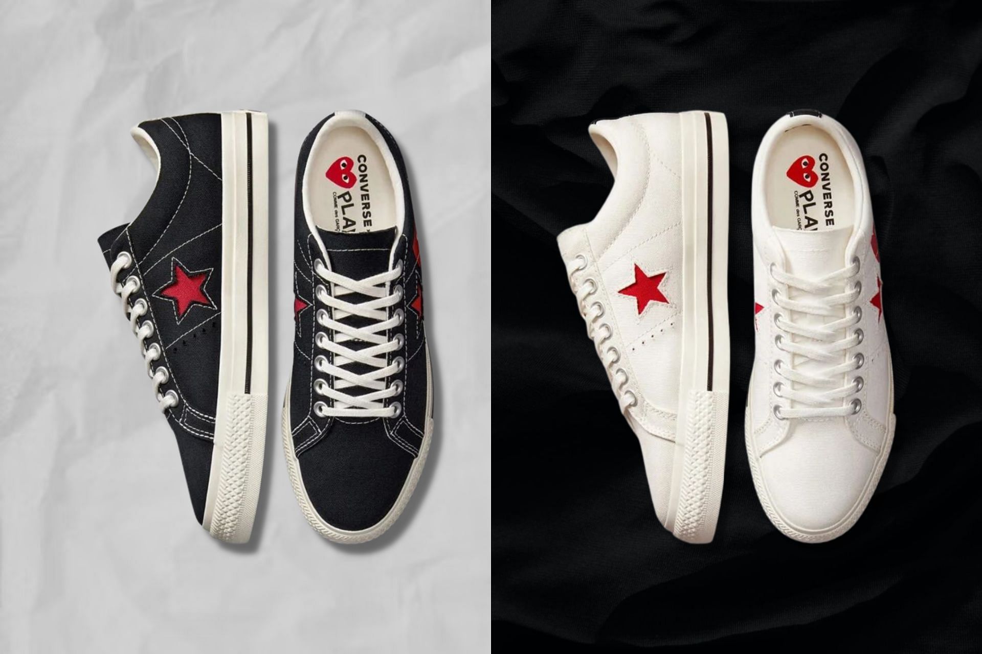 Where to buy Comme des Garcons PLAY x Converse One Star footwear pack?  Price and more details explored