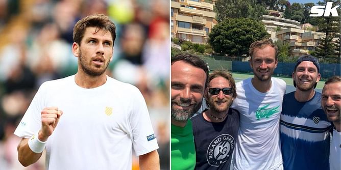 "He is a great practice partner and a great guy as well, he is my favorite player to watch" - Cameron Norrie on Daniil Medvedev