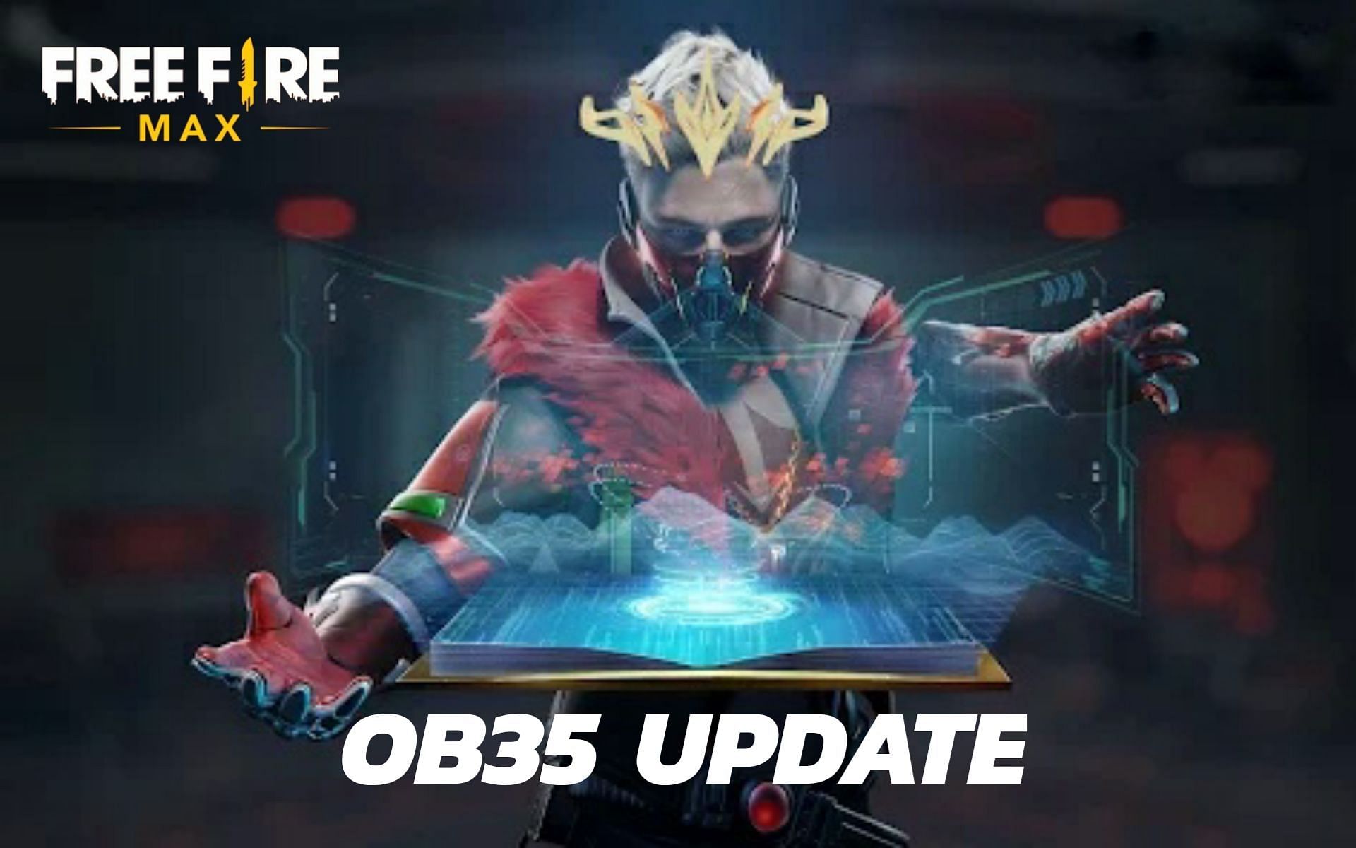 Free Fire Max Menu Ob35 Update Today,100% Rank+Fly+Vbadge, Free