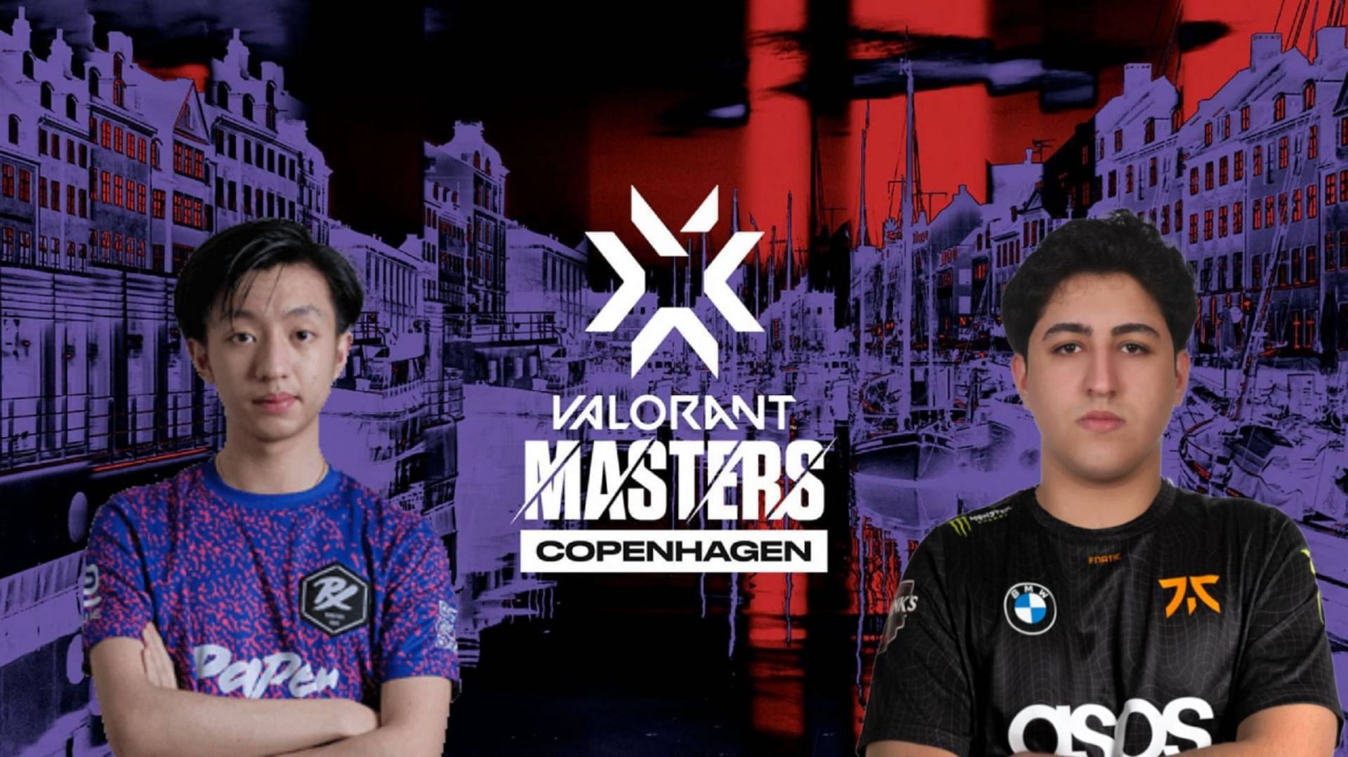 Previewing the PRX and Fnatic series in the VCT Stage 2 Masters Copenhagen Playoffs (Image via Sportskeeda)