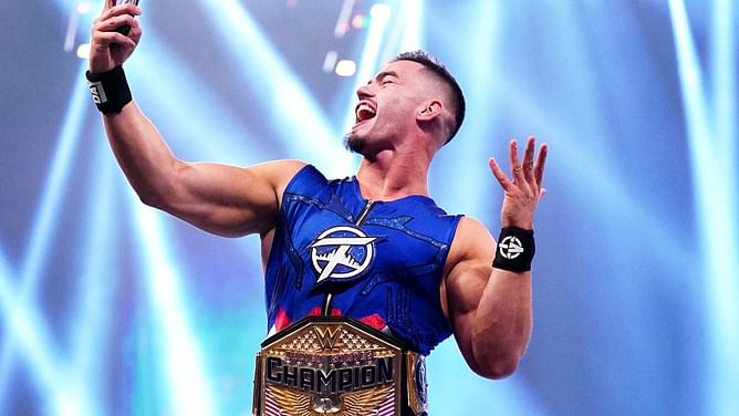 "My mom was sneaking me in"- Theory addresses the criticism of him not earning his push in WWE