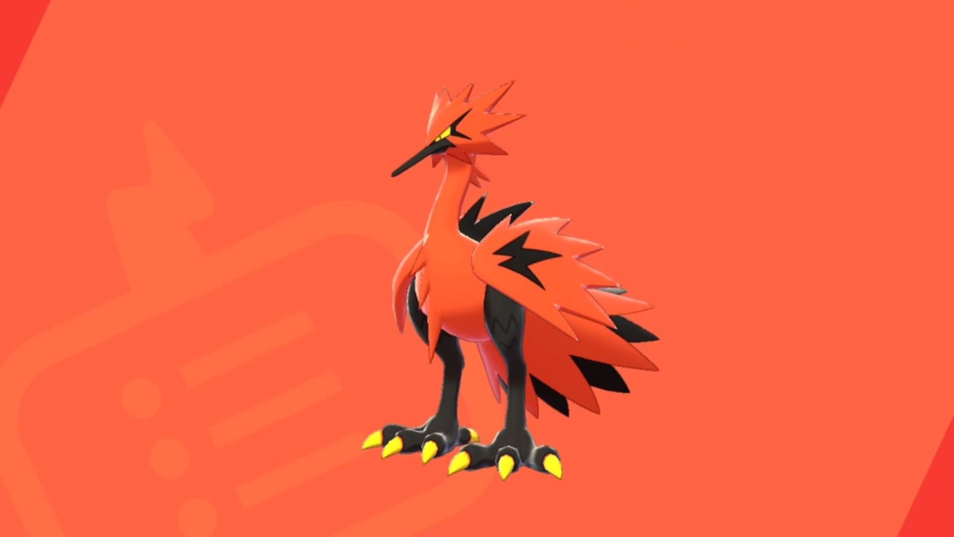 Galarian Zapdos as it appears in Pokemon Sword and Shield (Image via The Pokemon Company)