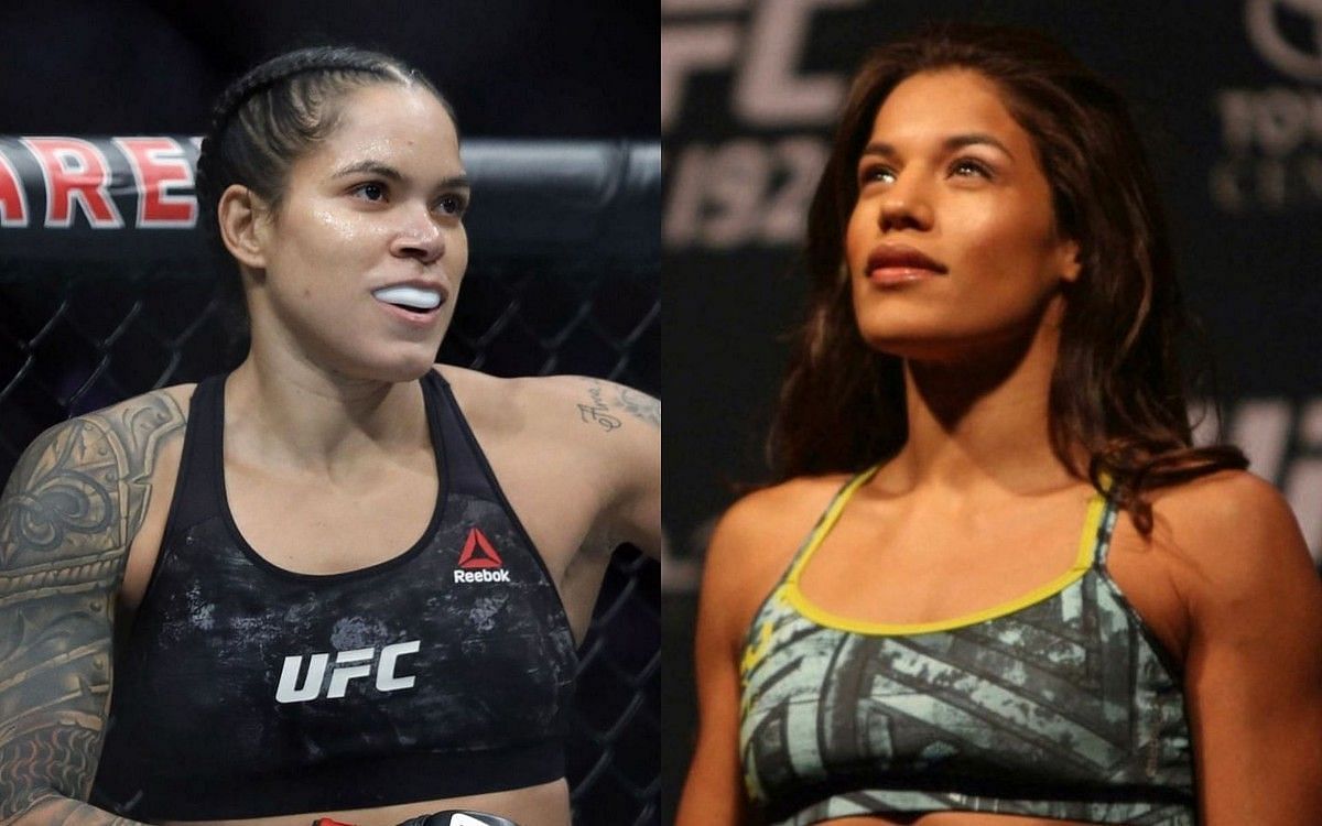 image showing Amanda Nunes and Julianna Pe&ntilde;a