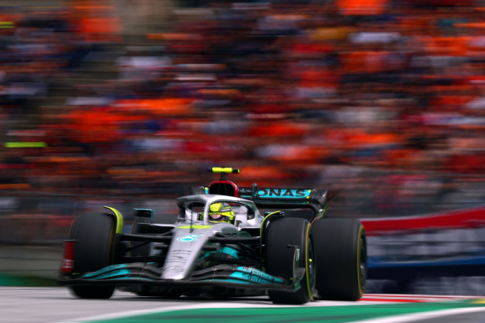 Lewis Hamilton (#44) Mercedes W13, 2022 F1 Austrian GP
