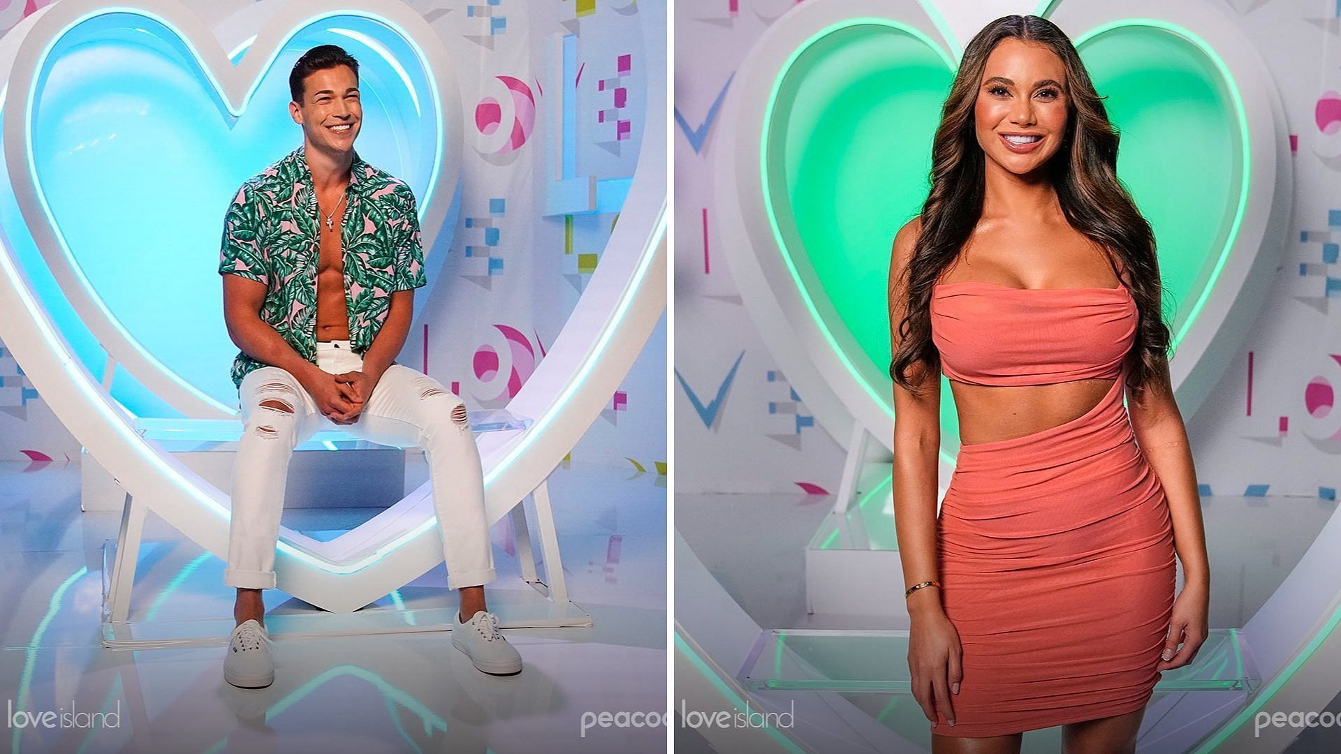 Fans skeptical about Love Island USA couple Andy and Courtney (Image via loveislandusa/Instagram)
