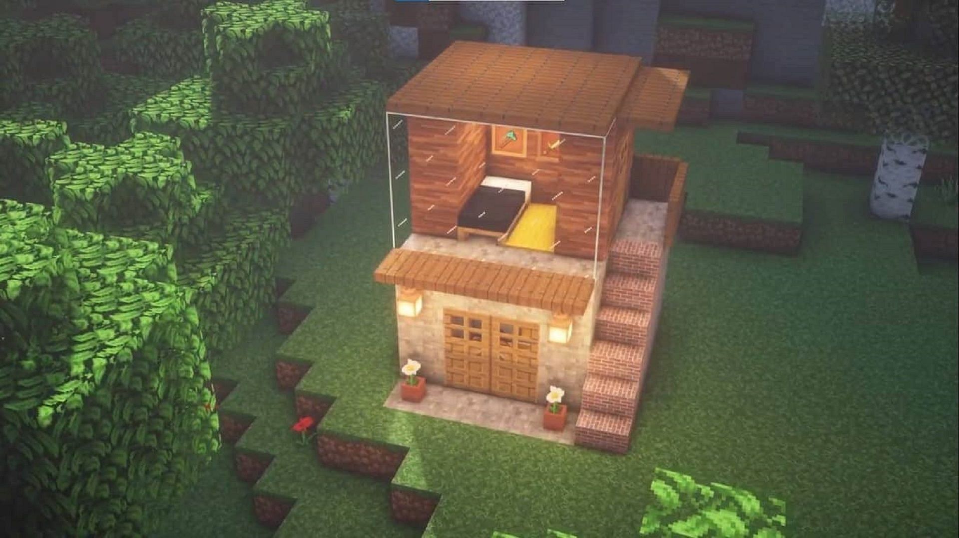 10 trendy and easy houses to build in Minecraft 1.19