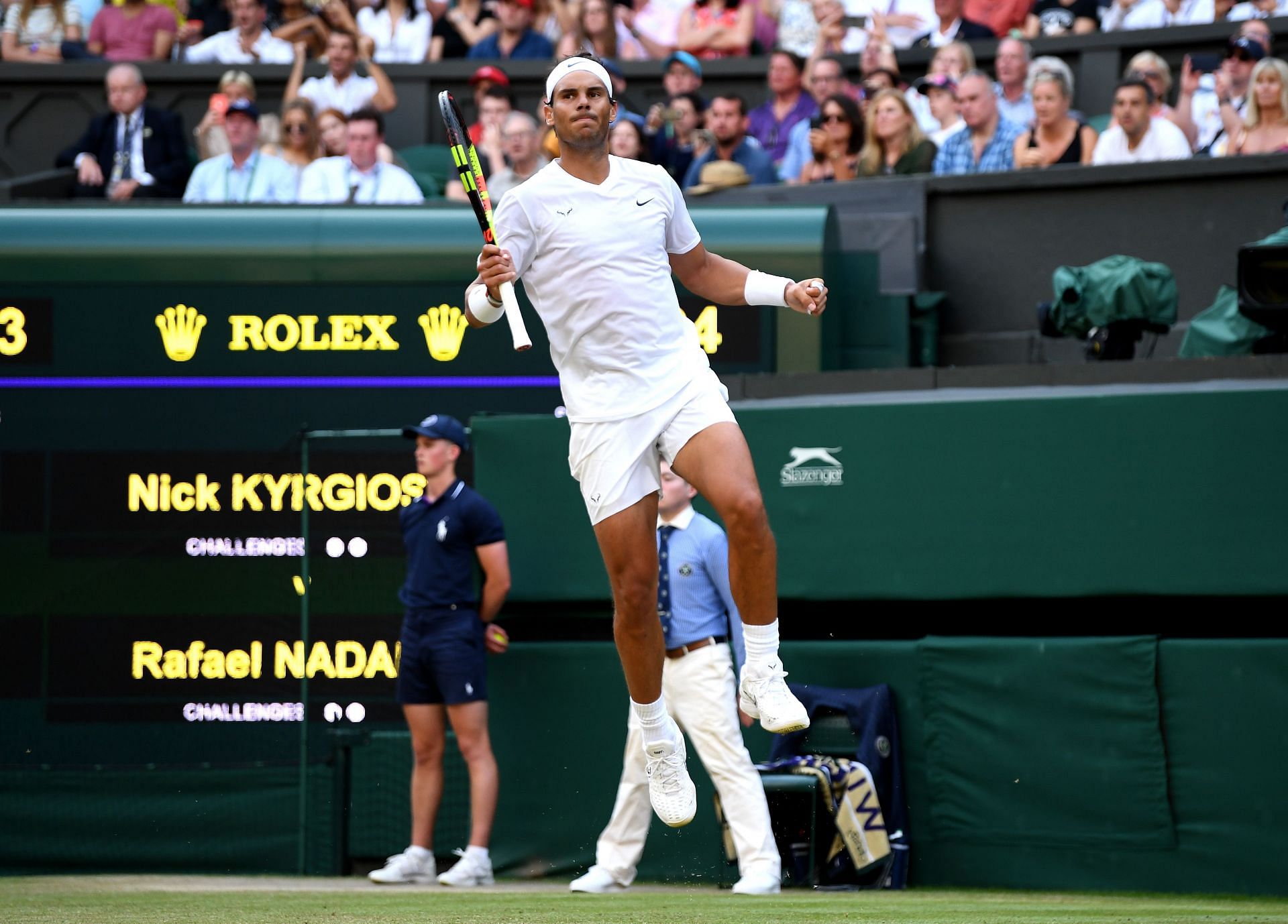 Nick Kyrgios Day Four: The Championships - Wimbledon 2019