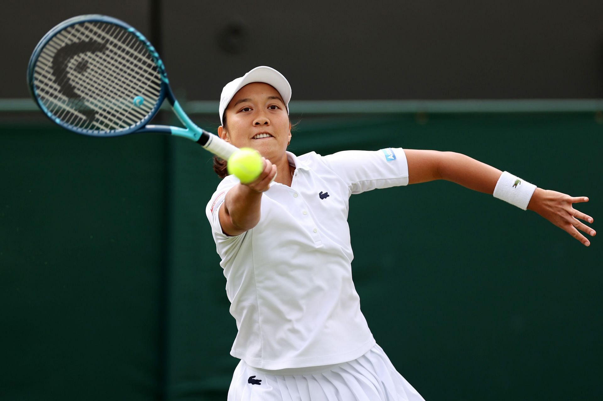 Harmony Tan in action at the 2022 Championships