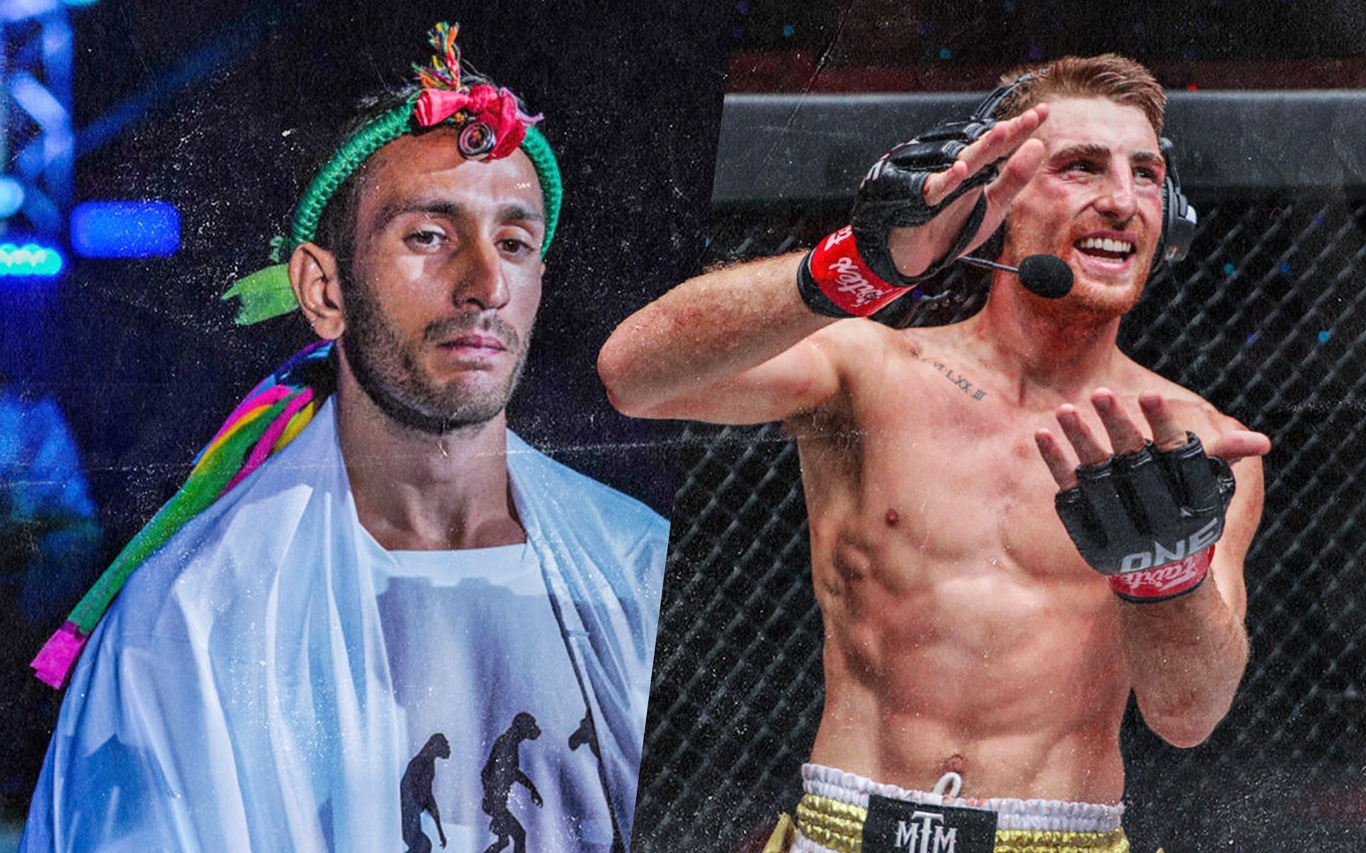 Amir Naseri (left), Jonathan Haggerty (right) [Photo: ONE Championship]