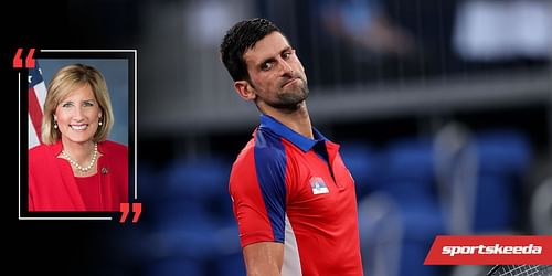 Claudia Tenney shows support for Novak Djokovic