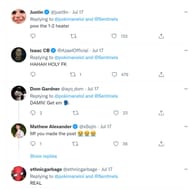 Fans reaction (Image via- Sentinels/Twitter)