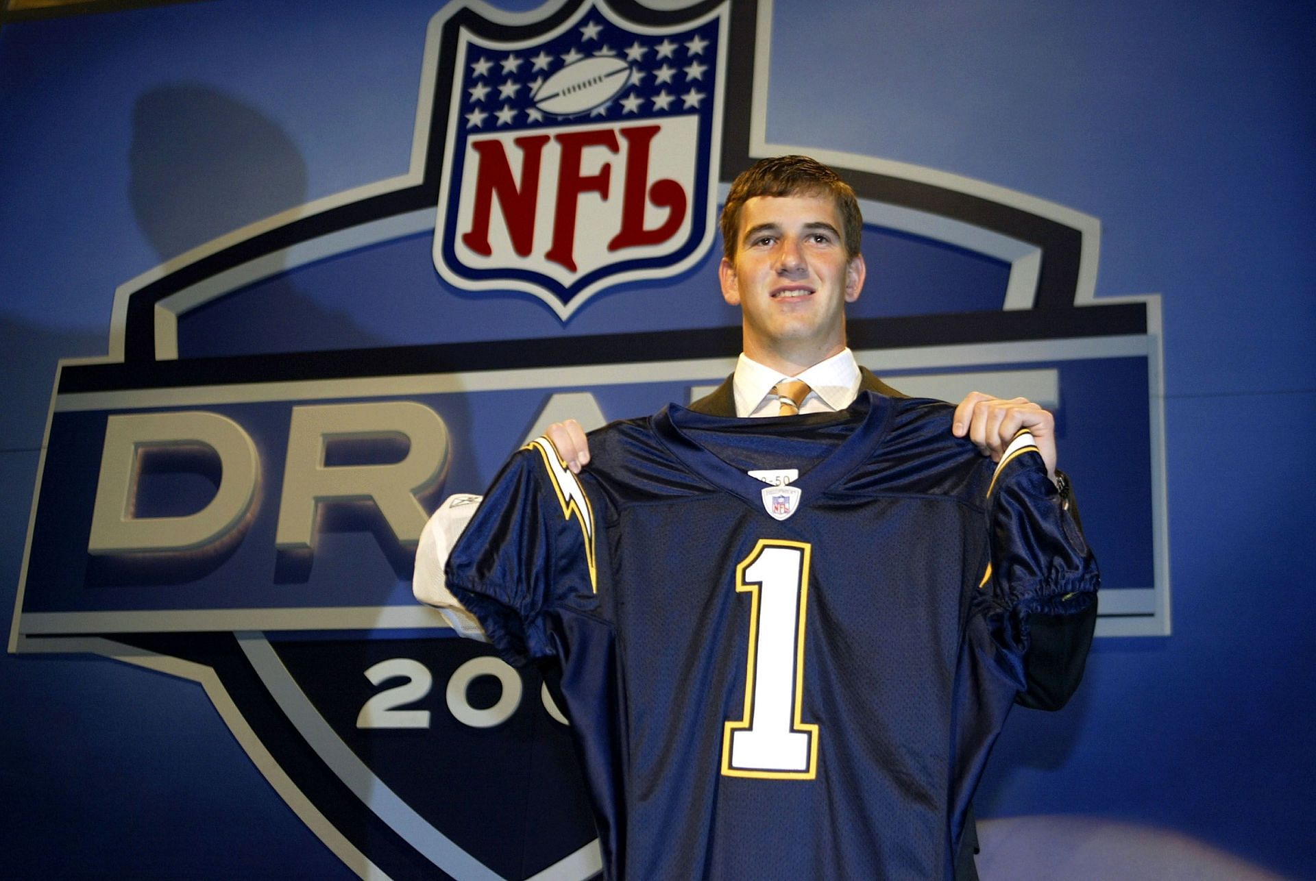 Eli Manning during 2004 NFL Draft