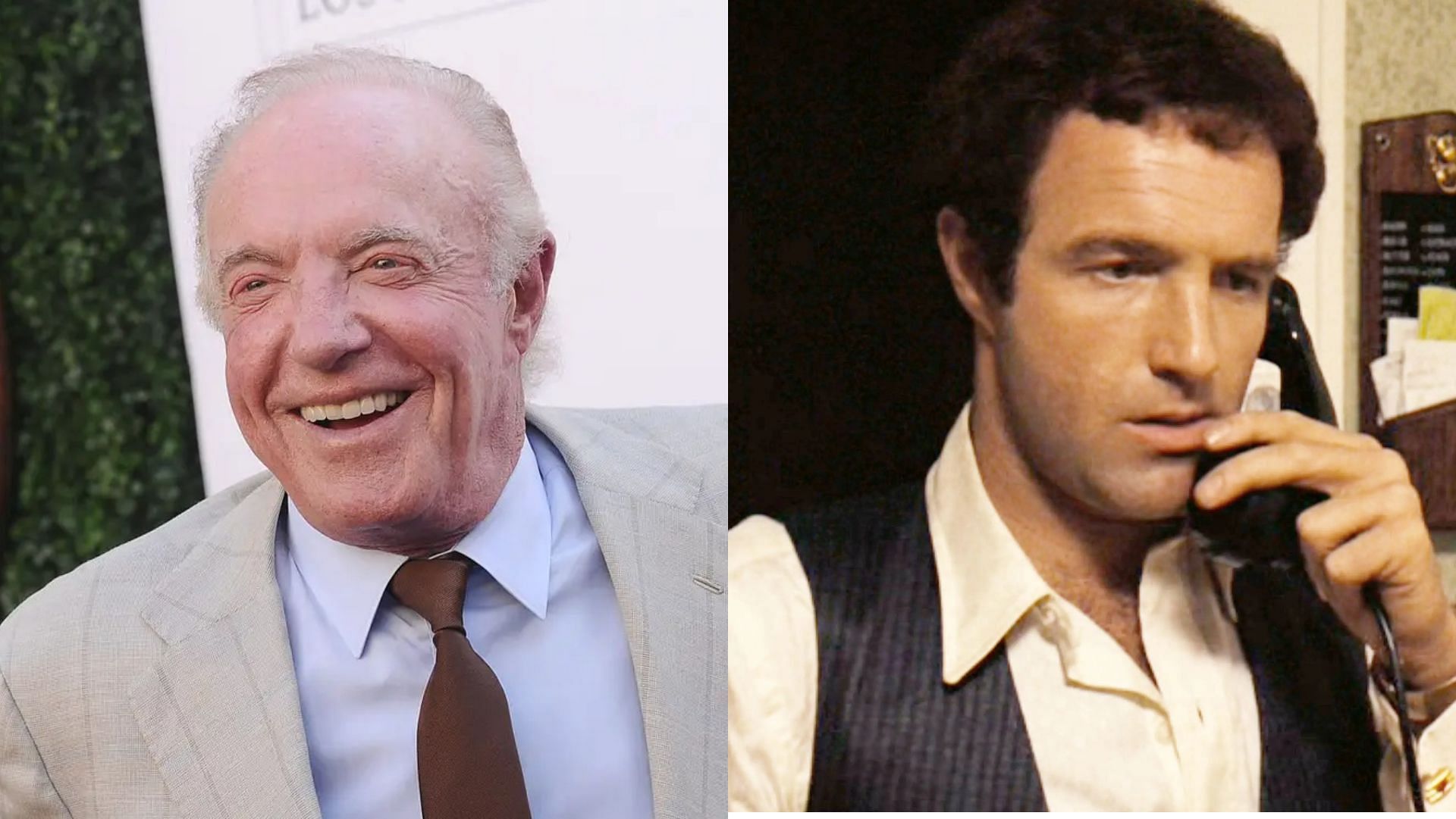 James Caan in 2017 and in The Godfather (Image via Jason LaVeris/Getty Images, and CBS Photo Archive/Getty Images)