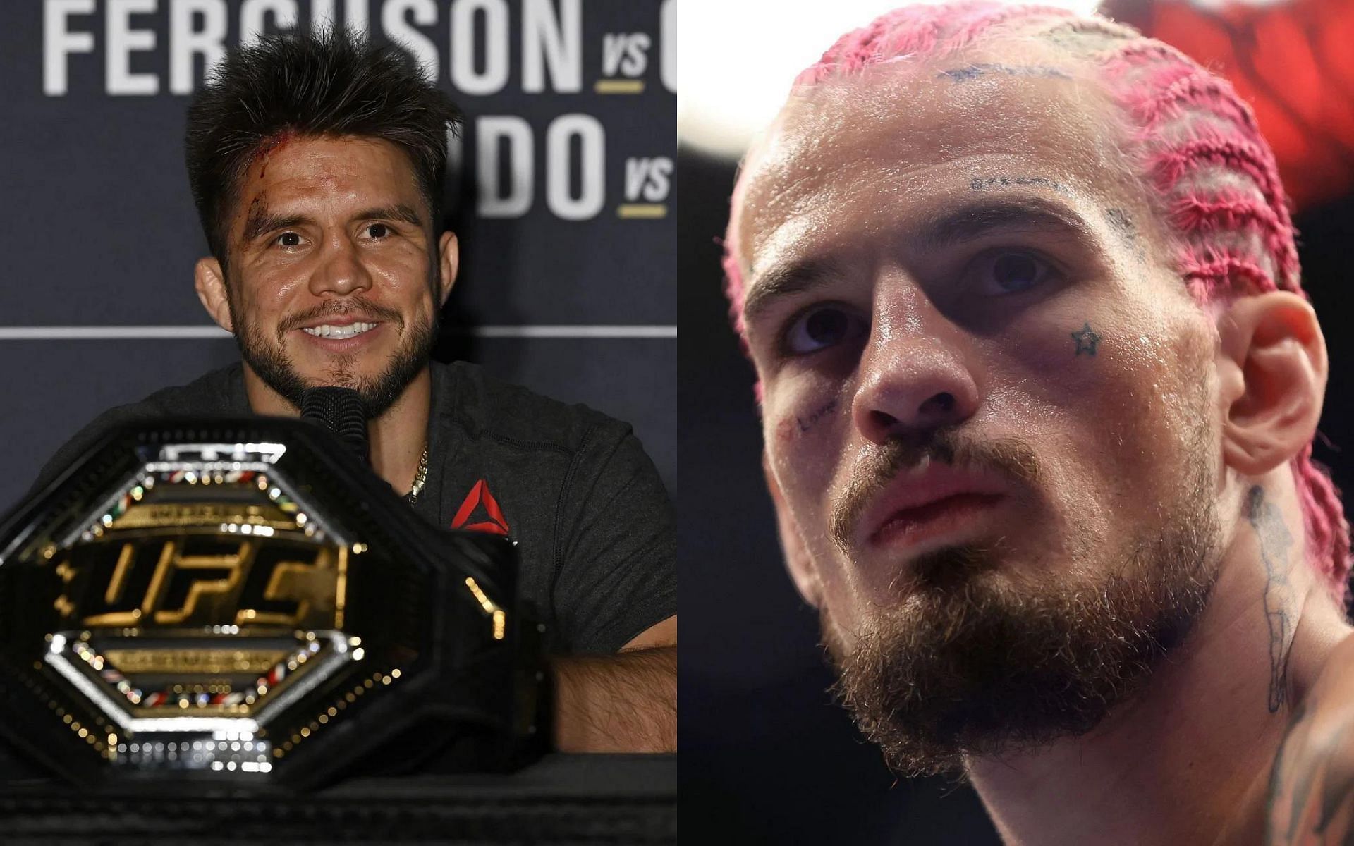 Henry Cejudo (left) and Sean O&#039;Malley (right) [Images courtesy of Getty]
