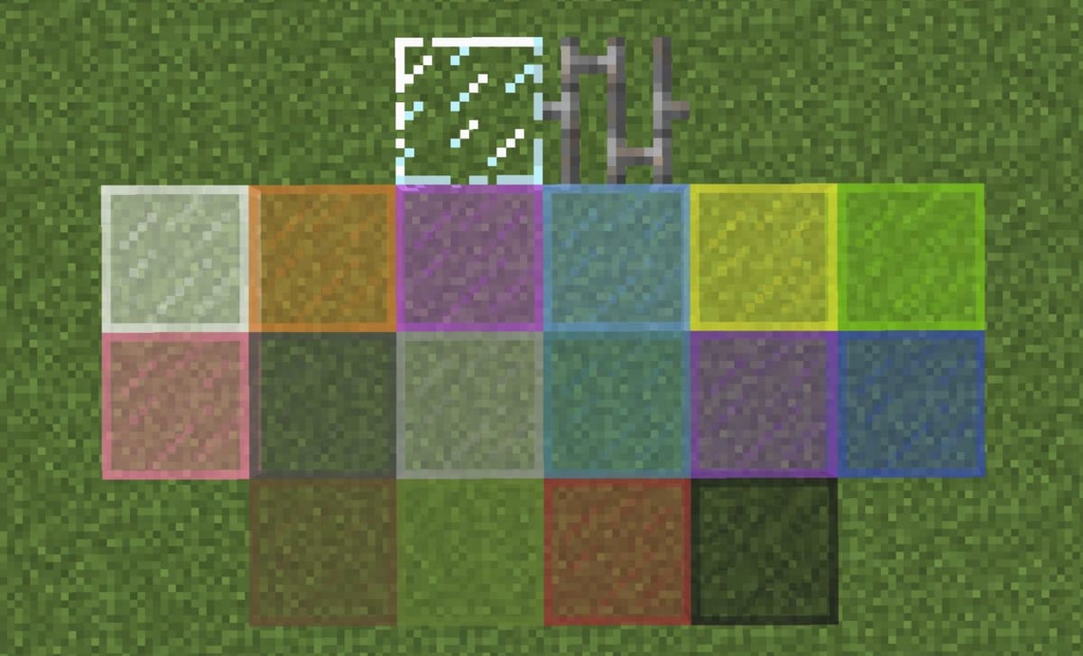 How to make stained glass in Minecraft 1.19 update