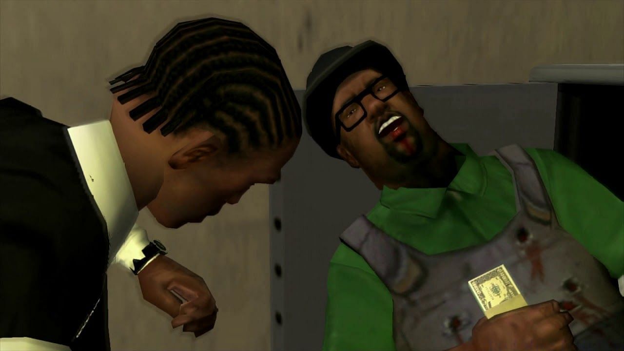 Some players might have been disappointed by Big Smoke&#039;s betrayal in GTA San Andreas (Image via Devil_Slayer Productions)