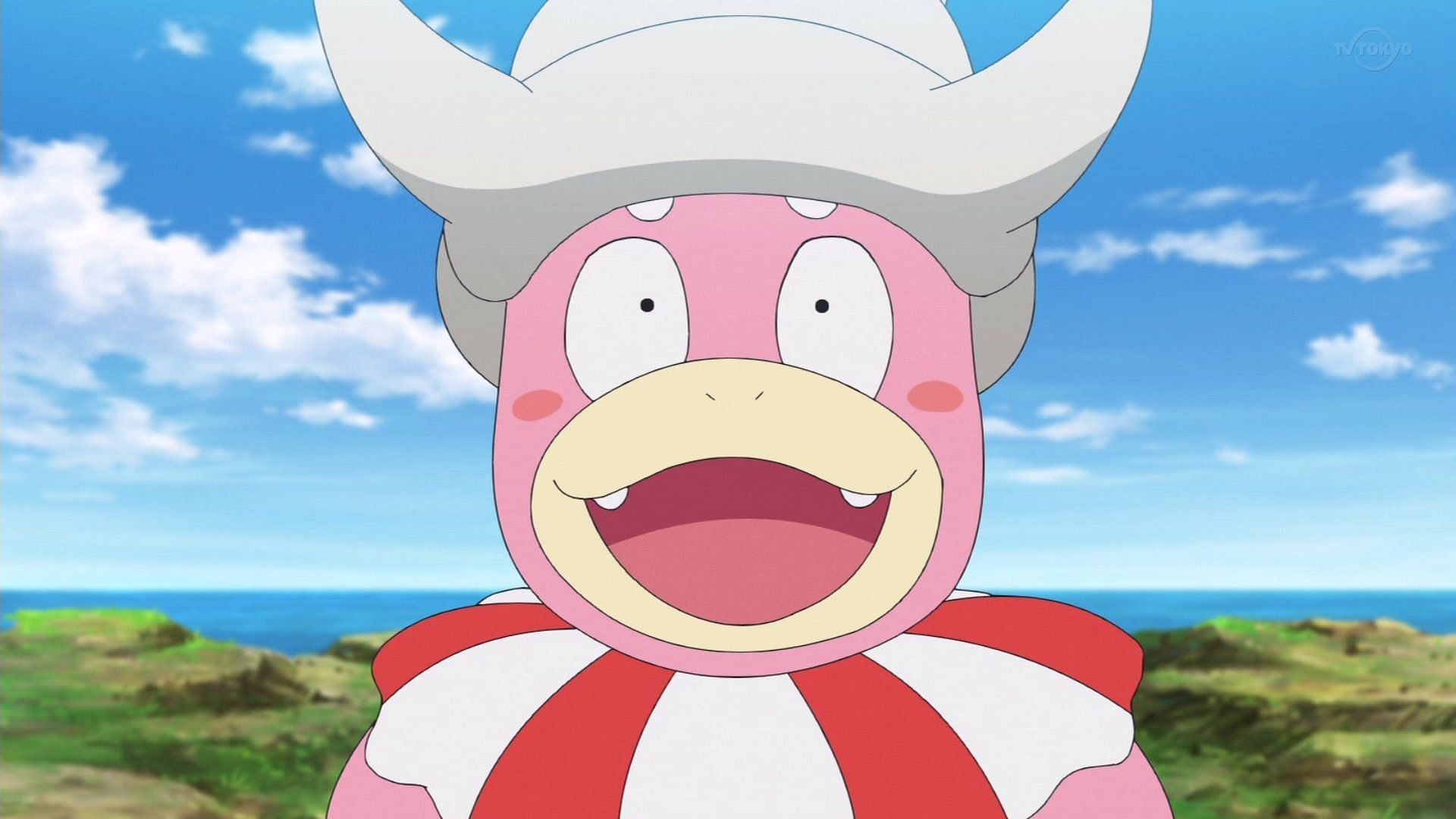 Slowking can sometimes talk like humans (Image via OLM Incorporated, Pokemon Journeys: The series)