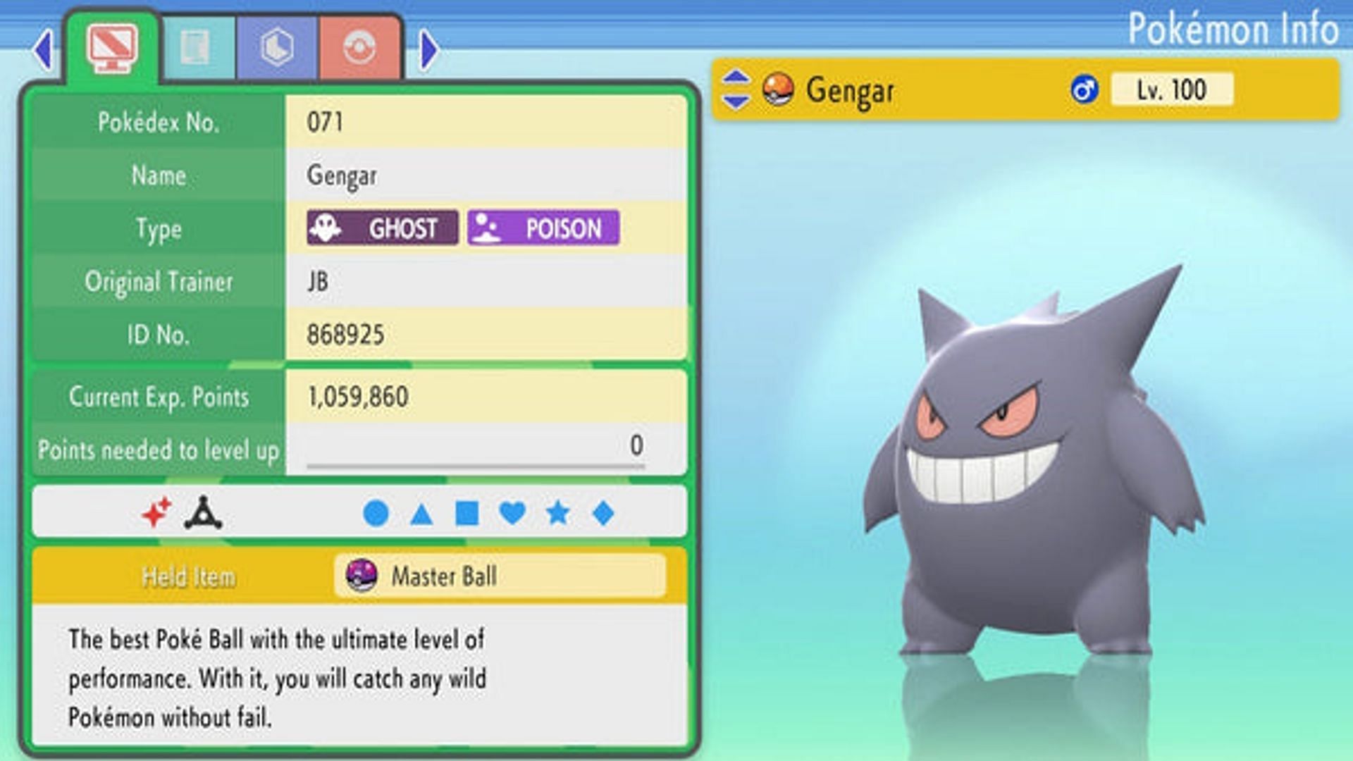 Pokemon Shiny Gengar 6