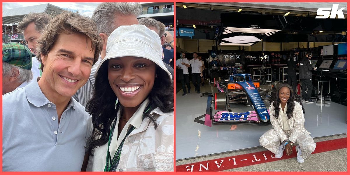 Tom Cruise spent his 60th birthday at the Silverstone Circuit