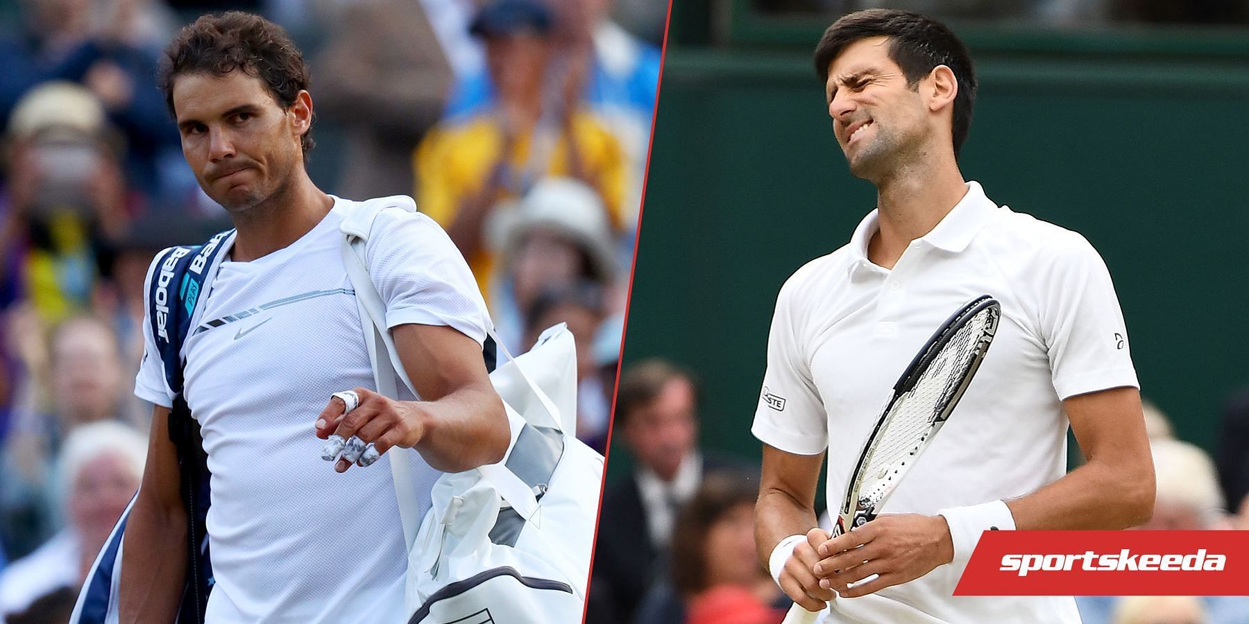 Rafael Nadal and Novak Djokovic would have been higher in the ATP rankings if ranking points were awarded at Wimbledon