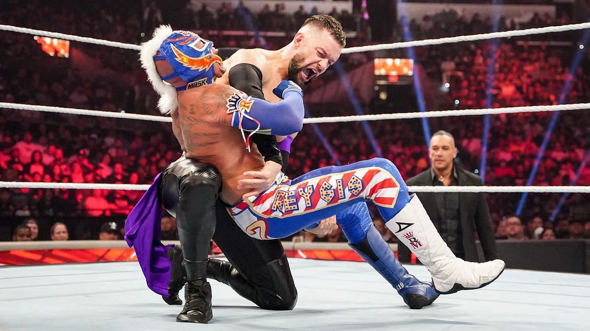 Finn Balor and Rey Mysterio delivered a good match