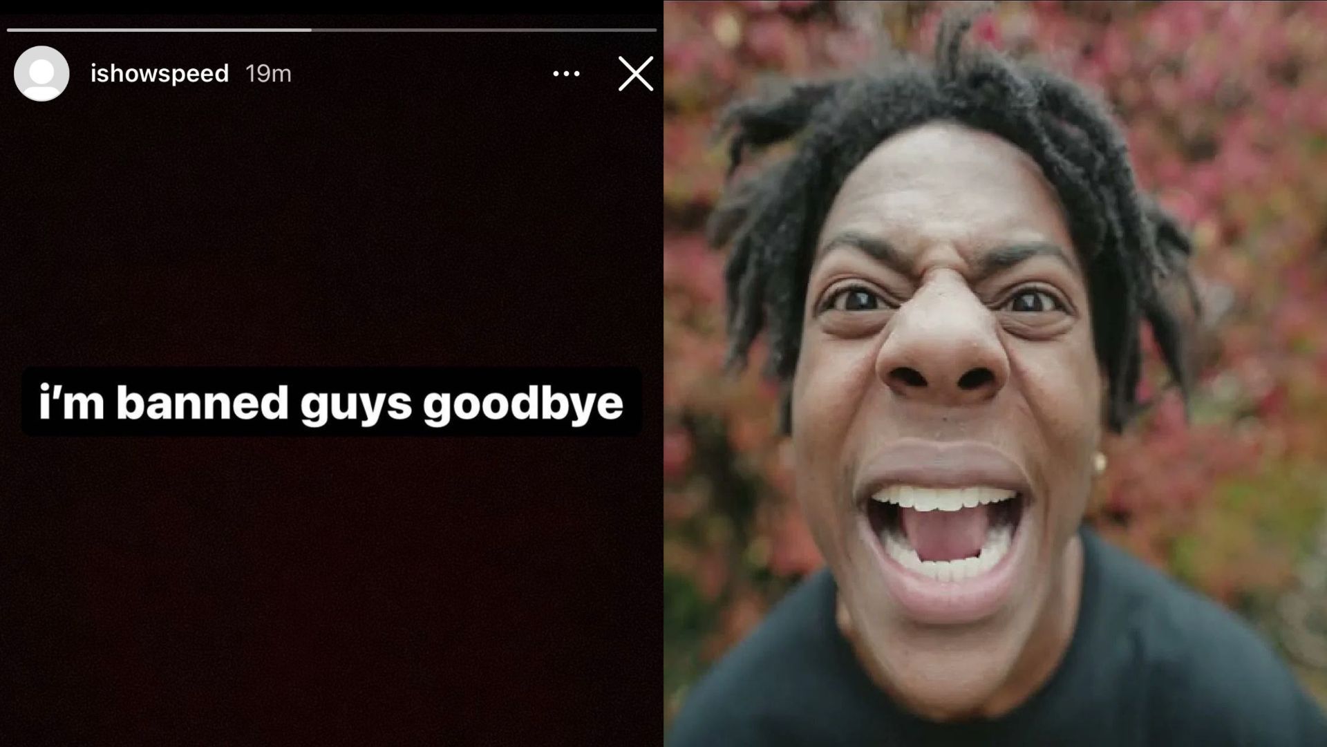 Why was IShowSpeed's Instagram account banned? Reason explored