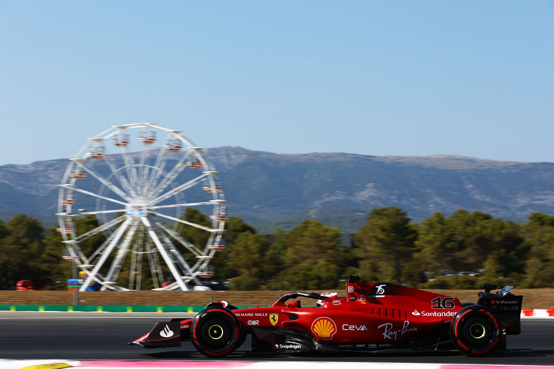 Ferraris led both the session in the F1 French GP