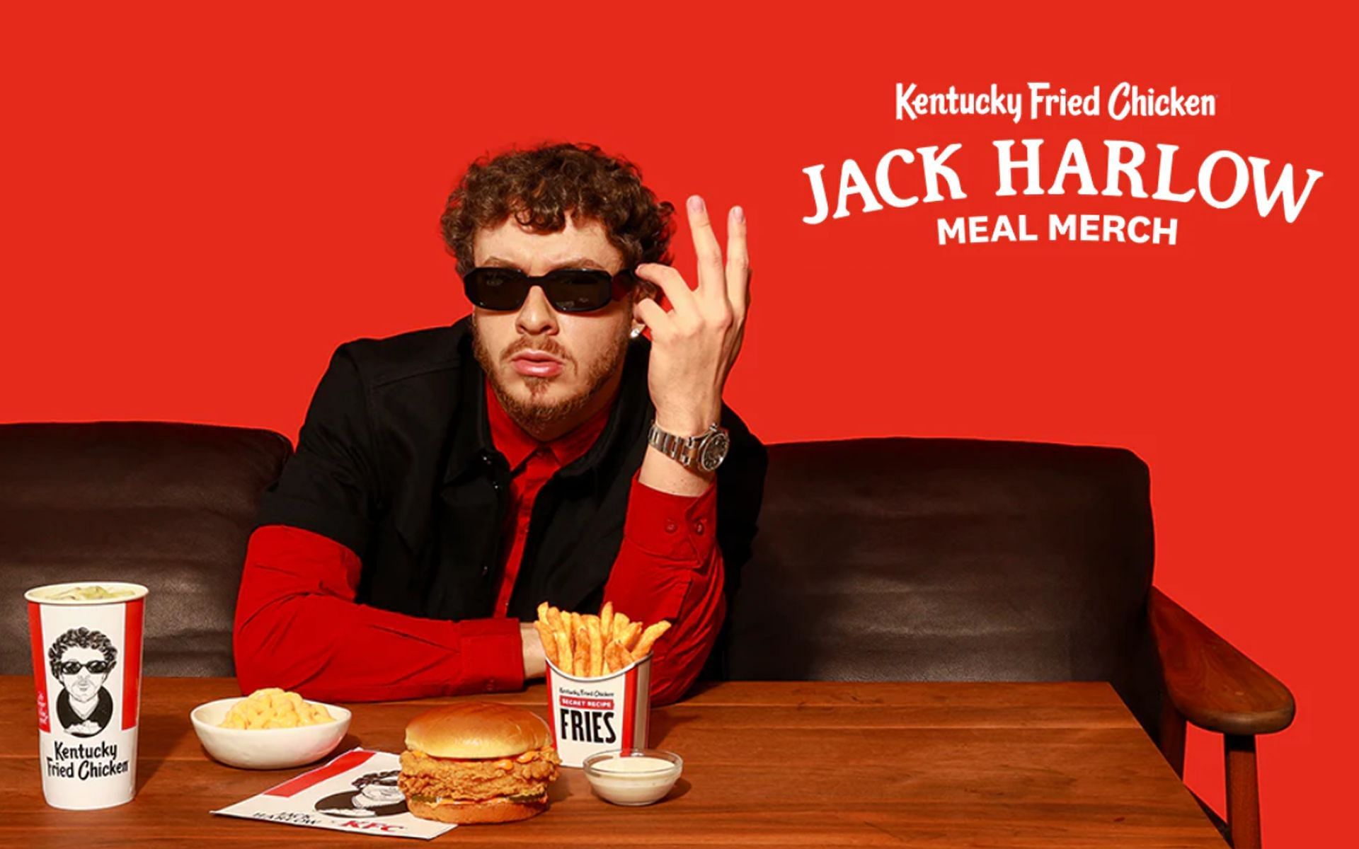 KFC x Jack Harlow Meal merch (Image via Jack Harlow Shop)