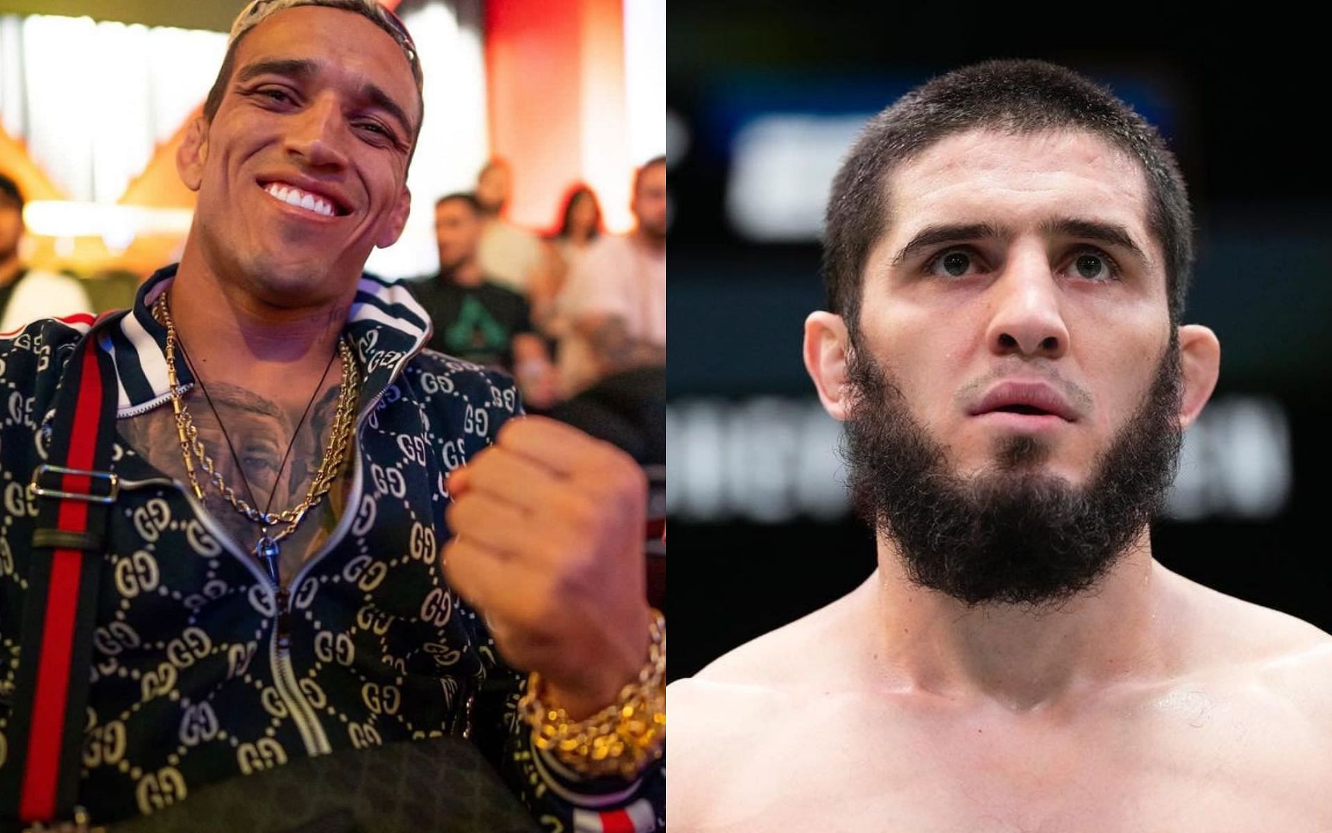 Charles Oliveira (Left) and Islam Makhachev (Right) (Images courtesy of @charlesdobronxs Instagrama and @makhachevmma Instagram)