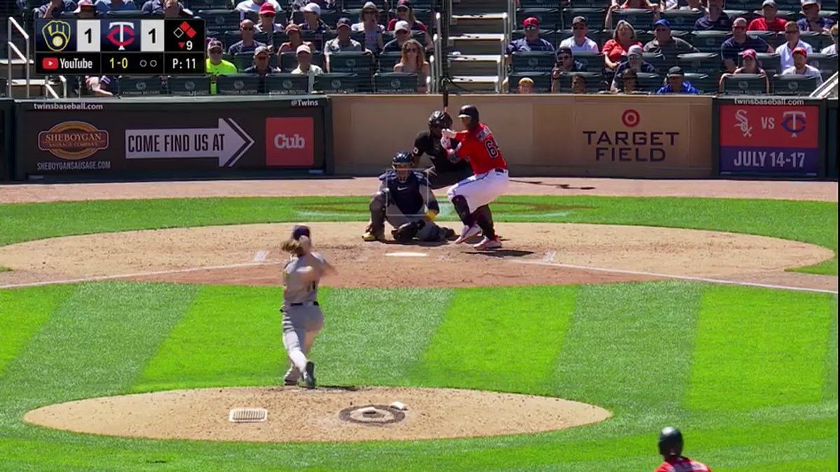 Watch: Minnesota Twins infielder delivers in the clutch against Milwaukee  Brewers All-Star closer