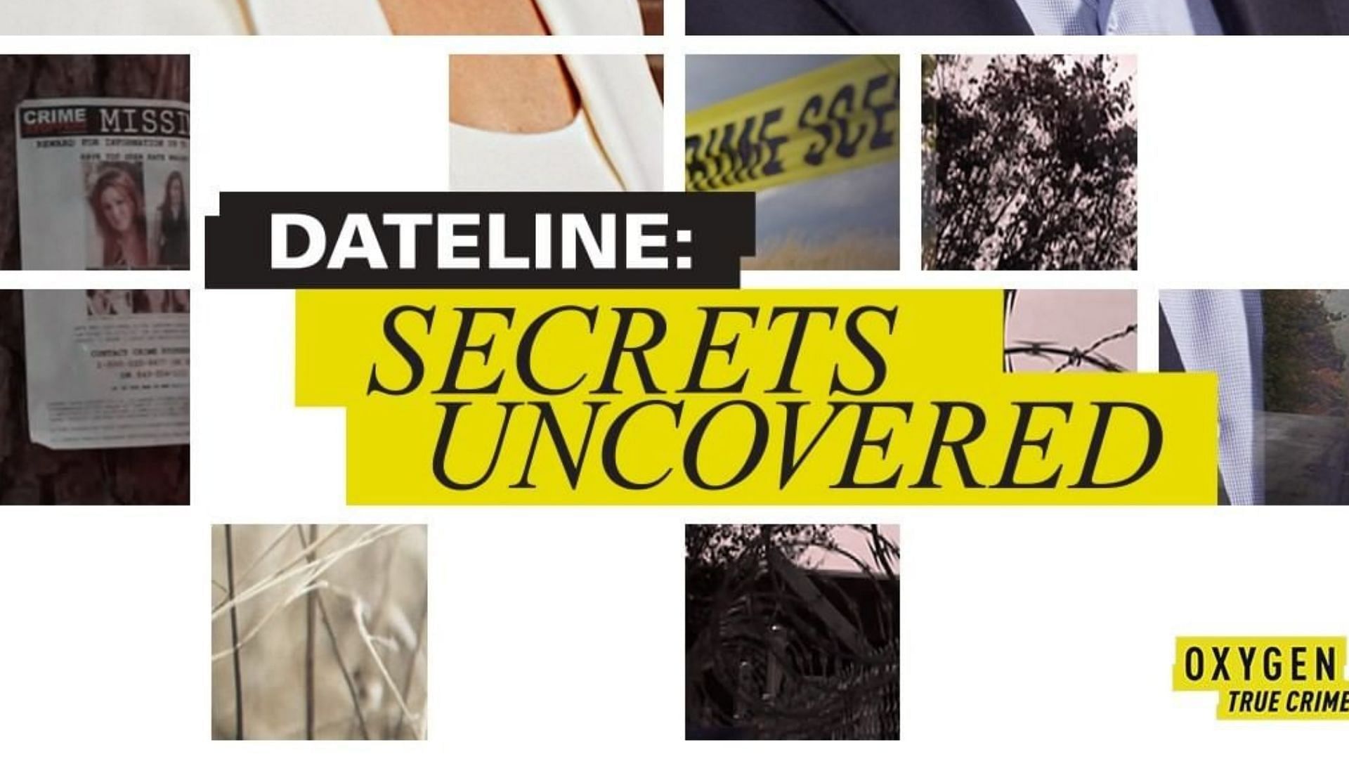 A promotional poster for Dateline: Secrets Uncovered (Image via Sportskeeda/Google)