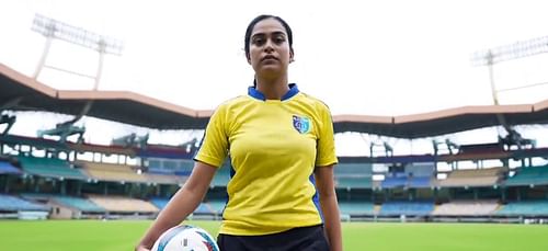 Kerala Blasters Women will compete in the upcoming Kerala Women's League. (Image Courtesy: Screengrab)