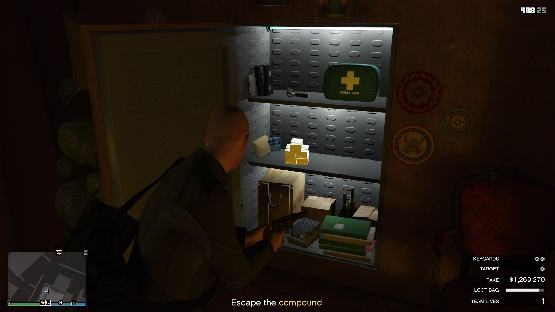 An example of what the office safe looks like (Image via GTA Wiki)