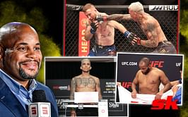 "Maybe guilt is speaking for me" - Daniel Cormier names Charles Oliveira as his Fighter of the Year so far