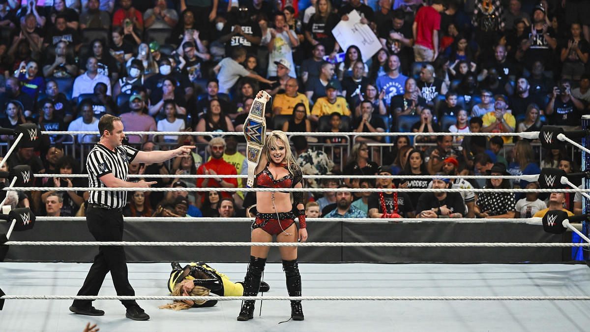 Liv Morgan defeated Natalya on SmackDown recently