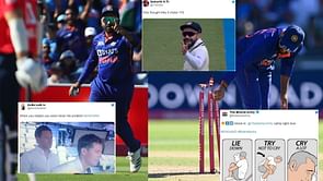 "Ireland was way more competitive than this"- Fans roast England, hail Rohit Sharma's captaincy as India complete emphatic series win