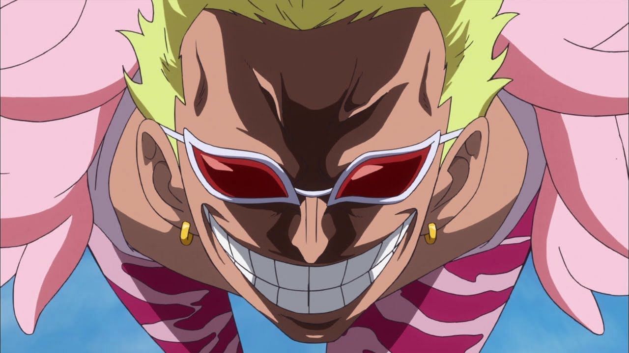 Doflamingo as seen in the series&#039; anime (Image via Eiichiro Oda/Shueisha, Viz Media, One Piece)