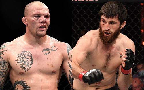 Anthony Smith (left) and Magomed Ankalaev (right) (Images via Getty)